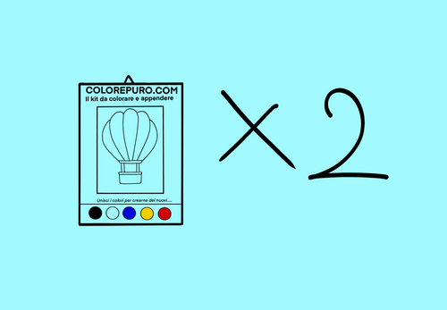 Bundle 2 KIT MONGOLFIERA E RANA